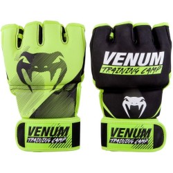 Gants de MMA Venum Training Camp 2.0 - Noir/Jaune Fluo